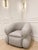 Textile Zep Chair in Leather by Christophe Perichon For Sale - Image 7 of 9