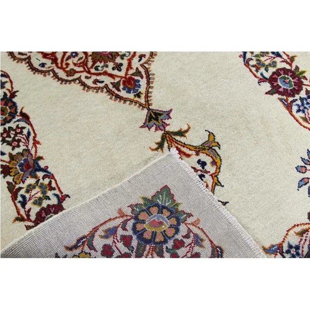 Traditional 1960s Persian Kashan Area Rug 2’3″ X 4’7″ For Sale - Image 3 of 8