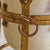 Stone Vintage French Alabaster Vase + Gilt Metal Stand For Sale - Image 7 of 9