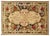 Early 20th Century Antique Portuguese Needlepoint Rug - 6′7″ × 4′8″ For Sale