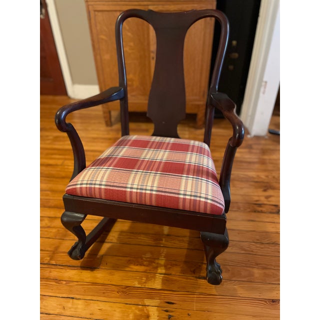 Early 20th Century Early 20th Century Antique Rocking Chair For Sale - Image 5 of 7