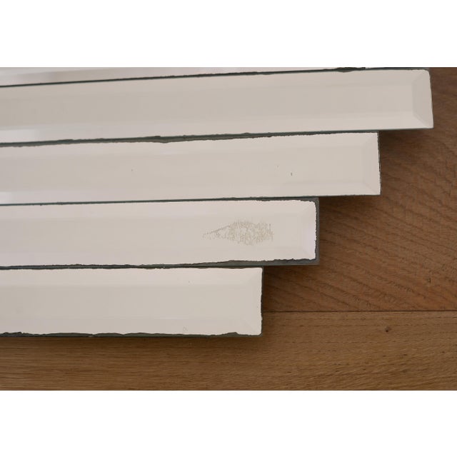 Vintage 1970s Art Deco Revival Cascade Mirror For Sale In San Francisco - Image 6 of 7