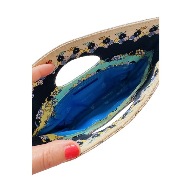 Animal Skin Vintage Pucci Clutch For Sale - Image 7 of 10