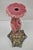 Majolica Antique Majolica Terracotta Pottery Dolphin Serpent Pink Plant Stand Pedestal For Sale - Image 4 of 12