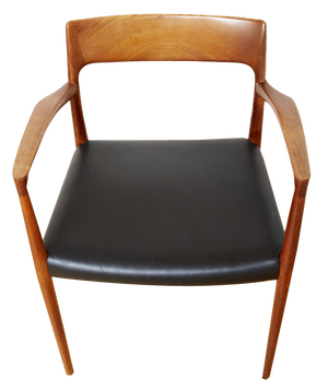Model 57 Chair in Teak by Niels Otto Møller for J.L. Møllers, 1970s