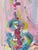 Abstract Abstract Painting on Canvas by Elia Pink Malca’s For Sale - Image 3 of 4