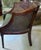 Mid-Century Modern Mid Century Hickory Furniture Mahogany and Caned Club Chair For Sale - Image 3 of 7
