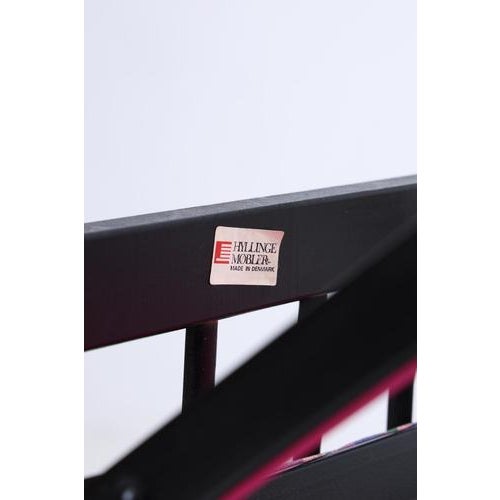 Vintage Danish Directors Chairs from E. Hyllinge Møbler, 1980s, Set of 4 For Sale - Image 15 of 18