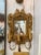Italian Pair, Italian Giltwood and Tole 3-Light Candle Sconce Mirrors For Sale - Image 3 of 10
