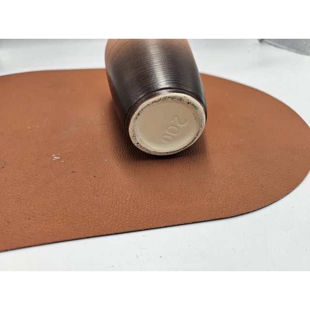 Vintage German Ceramic Vase, 1960s For Sale - Image 4 of 5