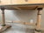 Tan Restored National Mt. Airy Maple Vanity With Round Mirror & Stool For Sale - Image 8 of 8