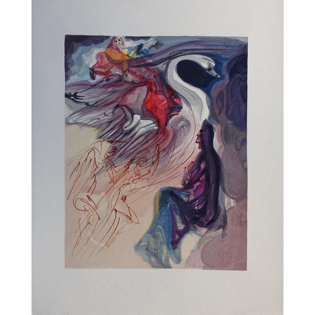 Salvador Dali, The Language of the Bird, Woodcut For Sale - Image 7 of 7