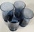 Navy Blue Vintage Danish Modern Goblets- Set of Four For Sale - Image 9 of 11