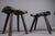 Wooden Stools, 1950s, Set of 4 For Sale - Image 12 of 14