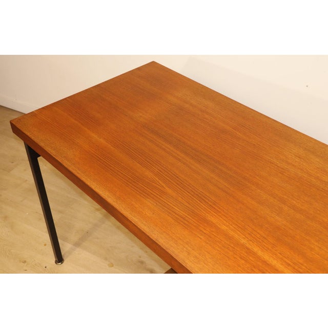 Vintage Teak and Metal Desk, 1960s For Sale - Image 15 of 18