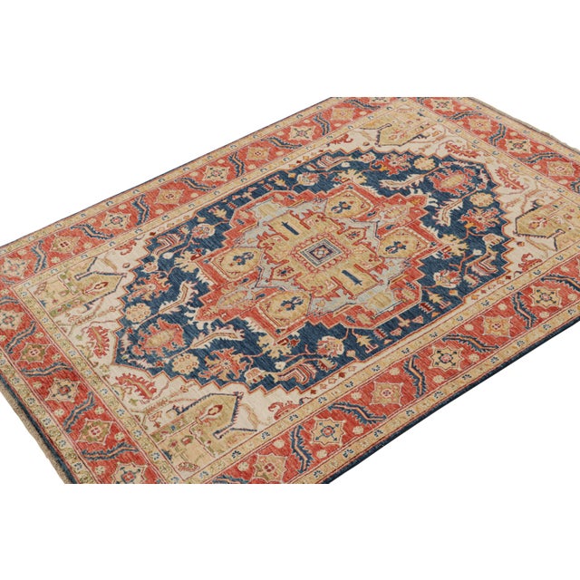 Inspired by the antique Persian rugs of Serapi provenance, this 6x8 piece is the latest to join Rug & Kilim’s Modern...