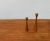 Brown Vintage Danish Teak Candleholders, Set of 2 For Sale - Image 8 of 18