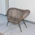 Raymond Moralès Attributed Fauteuil À Corbeille Sculptural Bronzed Steel Lounge Chair, 1990s For Sale - Image 9 of 16