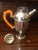 1930s Art Deco Chromium Cocktail Shaker Serving Set W/Butterscotch Bakelite Handles For Sale - Image 4 of 10