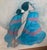Native American Rc Gorman Woman in Blue Blanket 1977 Framed Signed Lithograph For Sale - Image 3 of 10