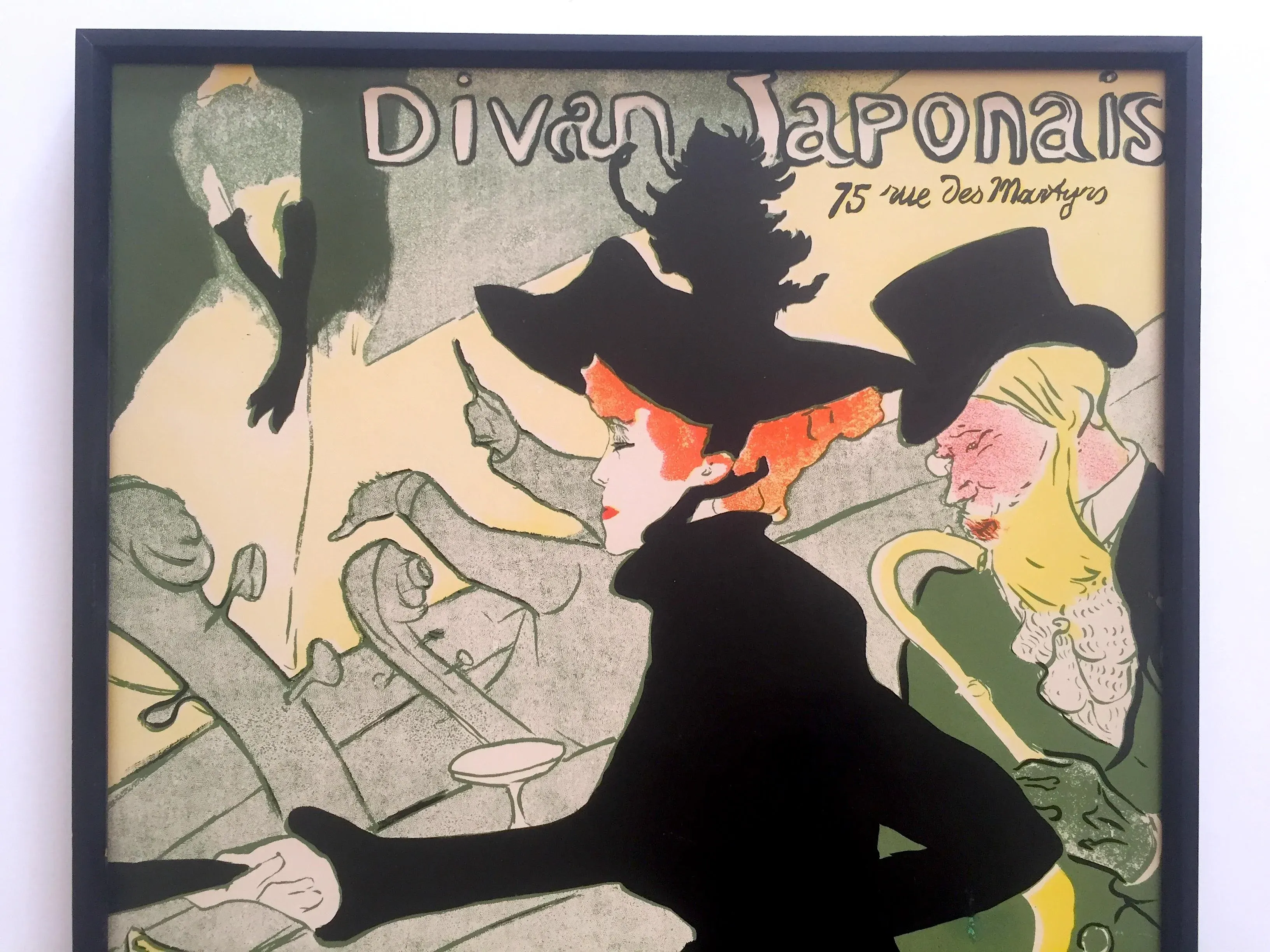 Henri De Toulouse Lautrec Vintage Early 20th Century Framed French