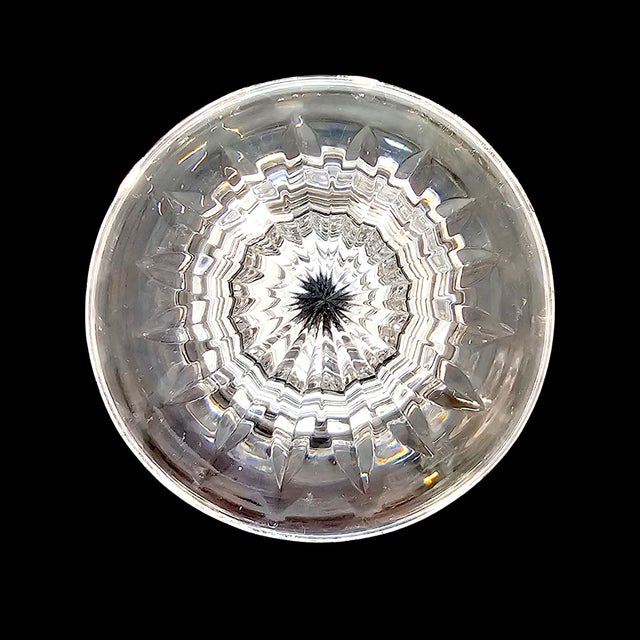Glass Late 20th Century Waterford Crystal Round Compote Cm45m1, Ireland For Sale - Image 7 of 12