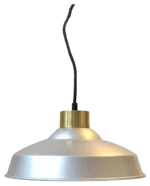 Vintage Danish Industrial Pendant Lamp from NES, 1950s