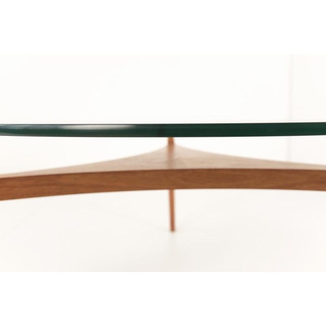 Wood Side Table by Sven Ellekaer for Christian Linneberg, Denmark For Sale - Image 7 of 9