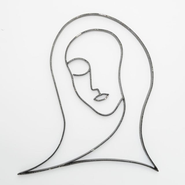 Vintage Bent Steel Sculptures, 1980s, Set of 2 For Sale - Image 3 of 11