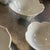 1970s 1970s Collection of Ceramic White Lotus Nesting Bowls- Set of 7 For Sale - Image 5 of 12