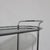 Steel Serving Trolley with Double Shelf and Smoked Glass, 1970s For Sale - Image 6 of 16