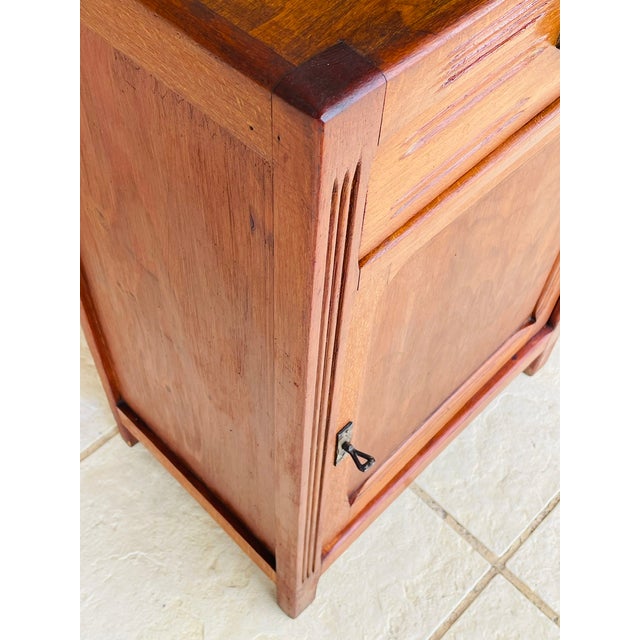 Art Deco Walnut Storage Cabinet, 1930s For Sale - Image 3 of 18