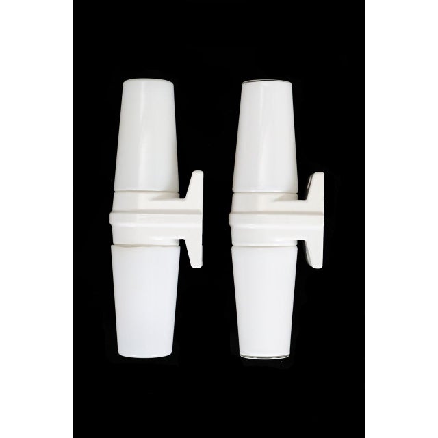 White White 6060 Wall Lamp by Sigvard Bernadotte for Ifö, 1960s For Sale - Image 8 of 8