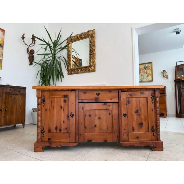 Mid-Century Pine Secretaire, 1960s For Sale - Image 13 of 13