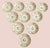 Early 20th Century Antique French Limoges by Haviland G. D. A., Small Dessert / Berry Bowls - Set of 10 For Sale - Image 5 of 8