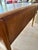 1940s Two Drawer Solid Maple Console Table For Sale - Image 9 of 13