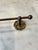 Pair Solid Brass Vintage Towel Bars For Sale - Image 4 of 9