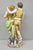 Vintage 1964 Azzolin Brothers Ceramic Boy & Girl Large Courting Statue Figurine For Sale - Image 10 of 15