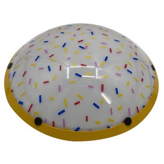 Vintage Disk Ceiling Light from Valenti Luce, 1960 For Sale