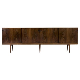 Mid-Century Rosewood Sideboard by Henry Rosengren Hansen for Brande Møbelindustri For Sale