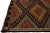 Vintage Persian Soumak Handmade Burnt Orange Geometric Wool Rug For Sale In New York - Image 6 of 8