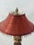 Wood Vintage Asian Carved Wood Lamp For Sale - Image 7 of 10