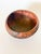 Vintage Folk Art Redware Clay Bowl For Sale - Image 9 of 10