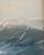 Mid 20th Century Mid 20th Century Framed Oil on Canvas Painting “Clipper Ship at Sea” Artist Signed Paolo For Sale - Image 5 of 12