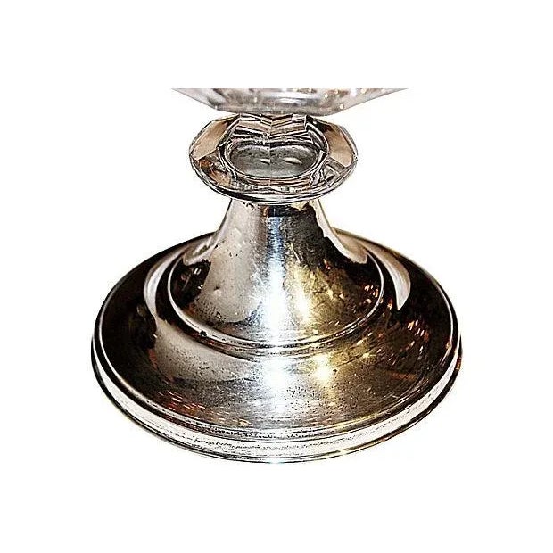 Antique Crystal & Silver Pokal For Sale In West Palm - Image 6 of 7