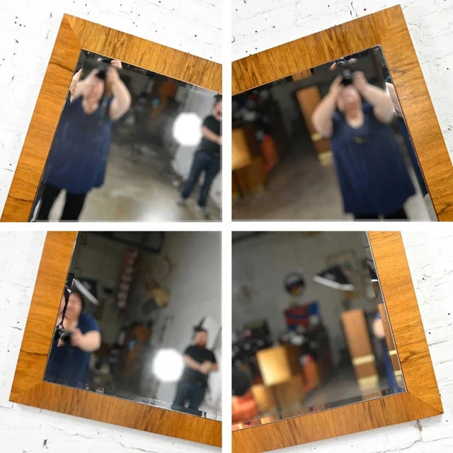 Vintage Modern Rosewood Large Mirror by Milo Baughman for Thayer Coggin For Sale - Image 12 of 13