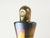 Postmodern Orange and Clear Murano Glass Bottle with Silver Cork from Cleto Munari, 1990s For Sale - Image 3 of 9
