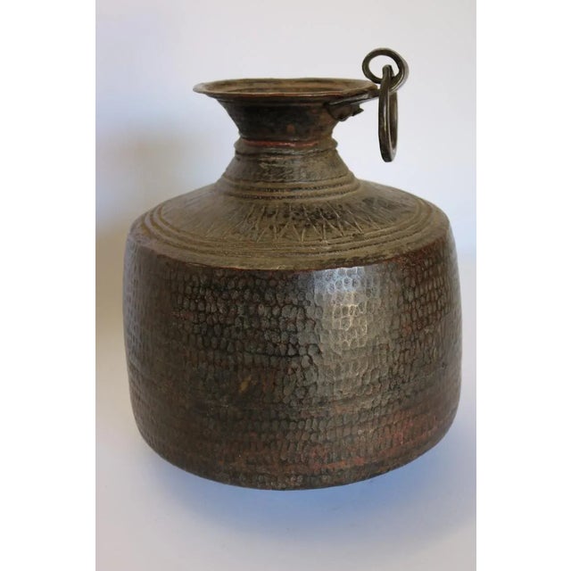 Copper Antique Copper Water Container From India For Sale - Image 8 of 8