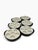 1970s Bel Terr China French Bistro Ceramic Escargot Dishes - Set of 6 For Sale - Image 4 of 10