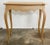 Vintage French Louis XV Style Bleached Wood Table For Sale - Image 4 of 11